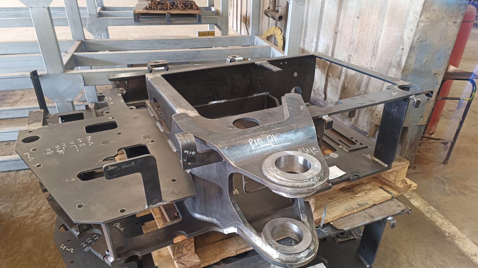 sany upper frame sy35